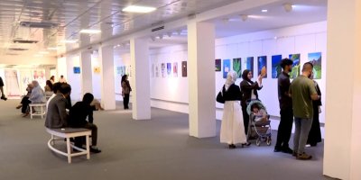 Silêmanî.. Pêşangeheke hunerî bo nexweşên talasîmyayê hat vekirin