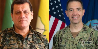 Mezlûm Ebdî bi Fermandarê CENTCOMê re civiya