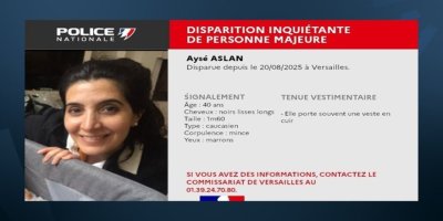 FRANSA - Siyasetmedara Kurd li bajarê Versaillesê bi awayekî biguman winda bû