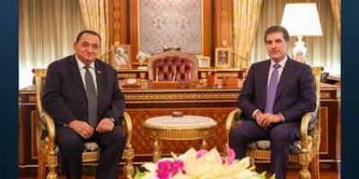 Nêçîrvan Barzanî bi şandeya Suryaniyan re civiya