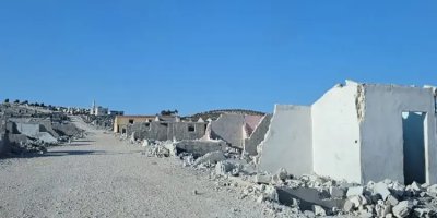 Çekdarên SNAyê berî derketinê kampa li Efrînê hilweşandin