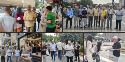 PWKyîyan Îro Jî Li Amedê Li Kolanan Belavok Li Gel Belav Kirin