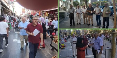 PWKyîyan li Batman, Mêrdîn û Amedê Li Kolanan Belavok Li Gel Belav Kirin