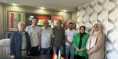 Heyeta PWKyê Li Stenbolê Seredana Alî Çeven Kir