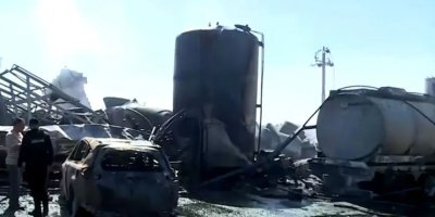 Agirekî mezin li benzînxaneya Hewlêrê derket: Avahiyên derdorê zerar dîtin