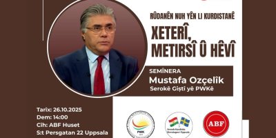 Li Swêdê, li bajarê Uppsalayê semînera Serokê PWKyê Mustafa Ozçelîk