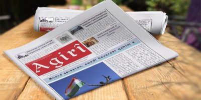 Hejmara 504 an a Rojnameya Agirî ku zimanhalê Hizba Demokrat a Kurdistana Îranê ye hat weşandin