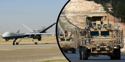 Amerîkayê leşker, çek û dron şandin Rojavayê Kurdistanê