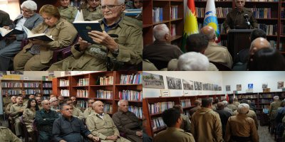 Perde li ser pirtûka “80 Sal Xebat li Pêxema Rizgariyê” hate hildan