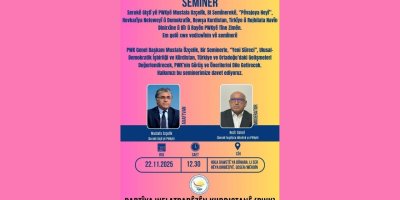 PWK: Li Mêrdînê Semînera Serokê Giştî Mustefa Ozçelîk