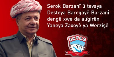 Serok Barzanî dengê xwe da alîgirên Yaneya Zaxoyê