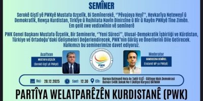 Li Batmanê semînera Serokê PWKyê Mustafa Ozçelîk