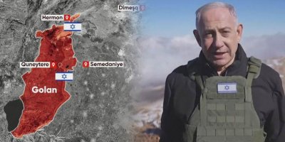 Netanyahu çû Sûriyeyê: Em venakişin