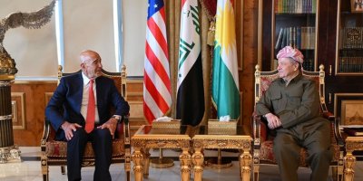 Serok Barzanî pêşwazî li Nûnerê Trump kir: Divê mafên Kurdan li Sûriyeyê werin mîsogerkirin