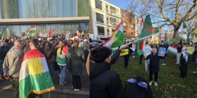 Ji bo Rojava û Rojhilat li Bajarê Arnhem yê Hollanda pêşandan