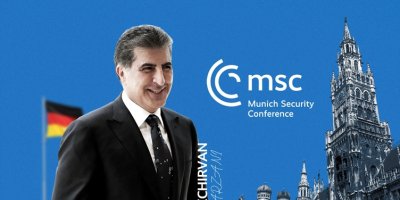 Nêçîrvan Barzanî ji bo beşdariya Konferansa Munîhê gihîşt Almanyayê