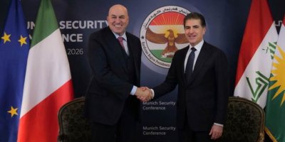 Wezîrê Parastinê yê Îtalyayê: Spas ji Pêşmerge re