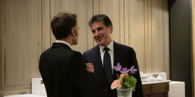 Nêçîrvan Barzanî û Macron: Divê di destûra Sûriyeyê de mafên Kurdan bên parastin
