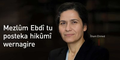 Îlham Ehmed: Em dê tevlî nivîsandina destûra Sûriyeyê bibin