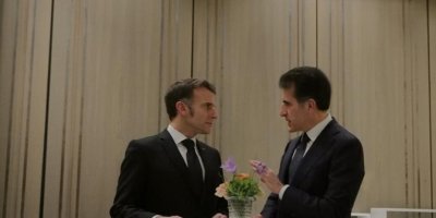Emmanuel Macron û Nêçîrvan Barzanî axivîn: Rojev Rojhilata Navîn e