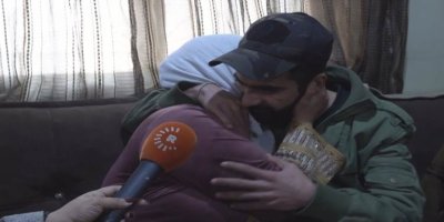 Şervanê ku malbata wî şîna wî danîbû sax vegeriya malê