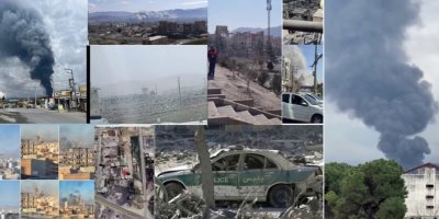 Êrîşên esmaniyên Îsraîl û Amerîka bo ser binke û cebilxaneyên rêjîmê bi tundî berdewam in