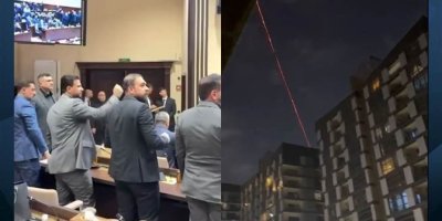 Li Parlamentoya Îraqê dirûşmên li dijî Amerîkayê û pevçûn: Sûdanî ferman da