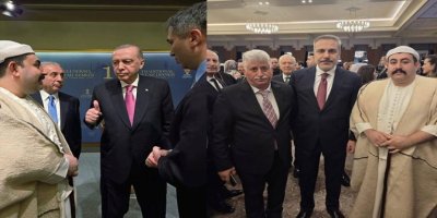 Şandeyeke Kurdên Êzidî bi Erdogan re civiya