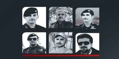 6 Pêşmerge şehîd ketin, nasnameyên wan diyar bûn