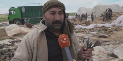 Rojavayê Kurdistanê: Di êrişa bi dronan de 12 hezar kîs genim şewitîn