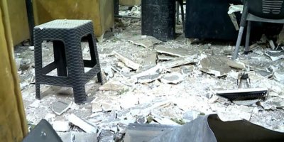 Li Hewlêrê dronek li nav kafeteryayekê ket