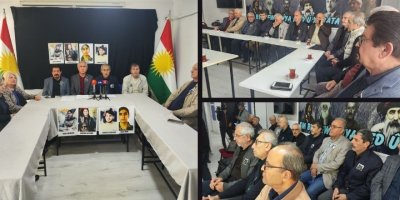 Gelê me beşdarî şîna ku li Amedê ji bo şehîdên Rojhilatê Kurdistanê hate danîn dibin