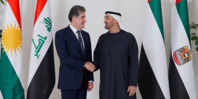 Nêçîrvan Barzanî û Al Nehyan li hev civiyan