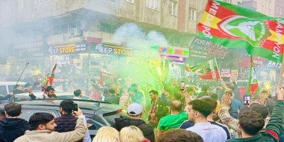 Li Amedê di pîrozbahiyên Amedsporê de 11 kes birîndar bûn