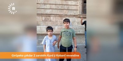 Komeke çekdar li Helebê 2 zarokên Kurd revandin: 100 hezar dolar dixwazin