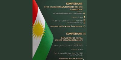 DI 101EMÎN SALVEGERA DARVEKIRINA ŞÊX SEÎD Û HEVALÊN WÎ DE LI AMEDÊ KONFERANS
