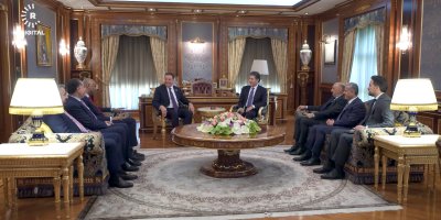 Nêçîrvan Barzanî Koma Dostaniya Kanadayî-Kurdî qebûl kir