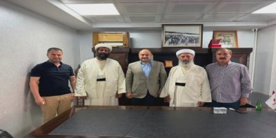 Şandeya Rûhanî ya Lalişê bi Şaredarê Rihayê re civiya