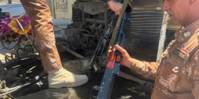 Li ser sînorê Îraq û Sûriyeyê dest danîn ser gelek çekan