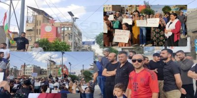 Êrîşa ser koçberên Serê Kaniyê li Qamişlo û Hesekê hat protestokirin