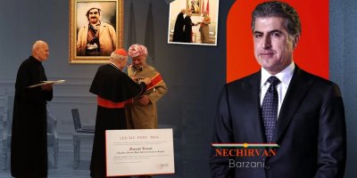 Nêçîrvan Barzanî ji bo nîşana Vatîkanê Serok Barzanî pîroz kir