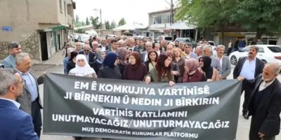 Komkujiya Vartînîsê hat bibîranîn: '33 sal in kujer nehatine cezakirin'