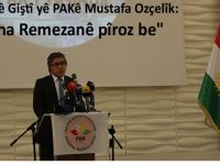 “Êdî cejn û şahî û şîn û êşên me bi hevdu re ye”