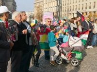 Li Berlînê ji Civata Kurd xwepêşandanek