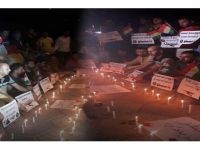 Xelkê Zaxoyê jibo yadkirina qurbanîyên Qamişlo mûm vêxist!