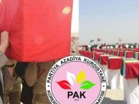 PAK ji bo 33 salîya şehîdên Anfalê daxuyanîyekê belav kir