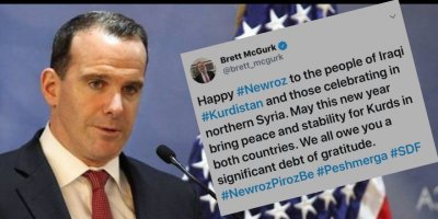 McGurk Newroz pîroz kir: Em hemû deyndarê gelê kurd in