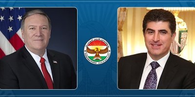 Pompeo, pîrozbahî li Nêçîrvan Barzanî kir