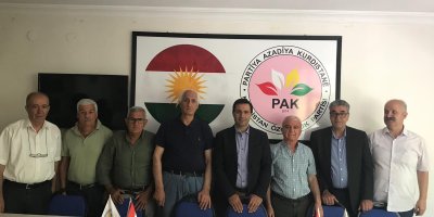 Heyeta PDK-Îranê Li Amedê Serdana PAKê Kir