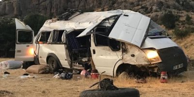 Mabênê rayîrê Amed-Çewlîg de qeza: 21 kesî birîndar bîyî